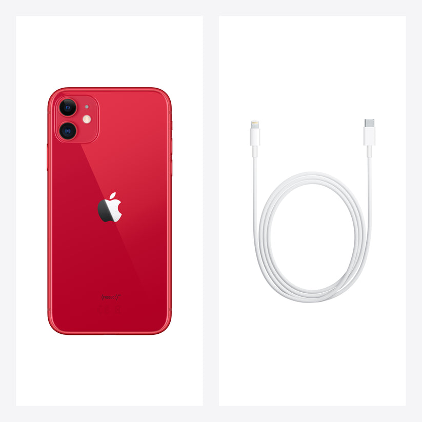 iPhone 11  rojo 64gb o 128gb cómpralo en www.mac-center.com