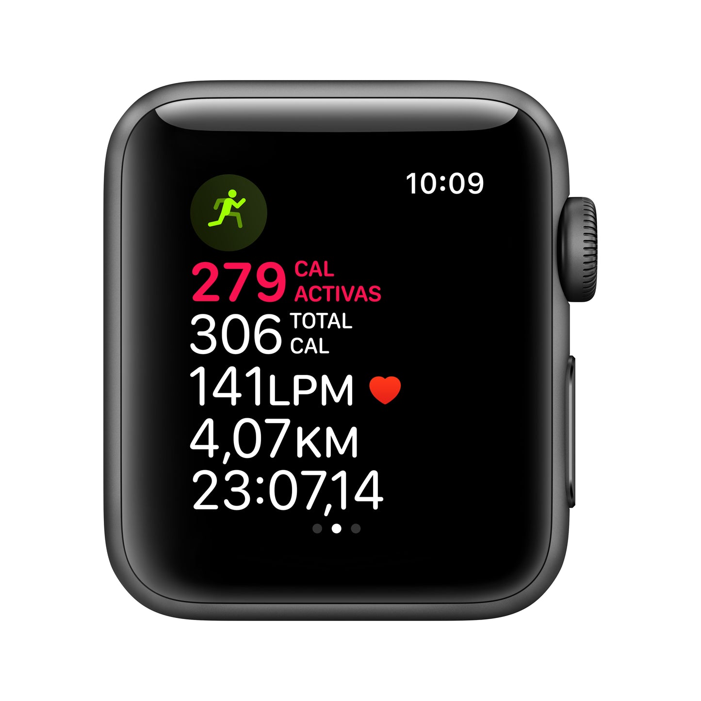 APPLE WATCH S3 38 SG AL BLK SP GPS-CLA
