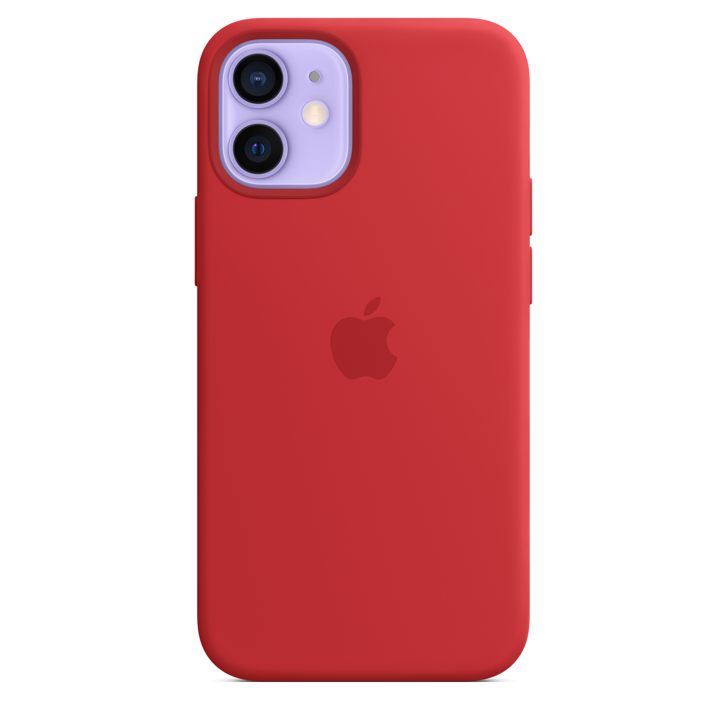 Case de silicona con MagSafe Para iPhone 12 mini