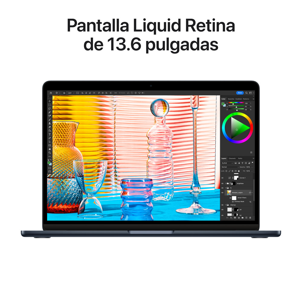 MacBook Air Pantalla Liquid Retina de 13.6 pulgadas en www.mac-center.com