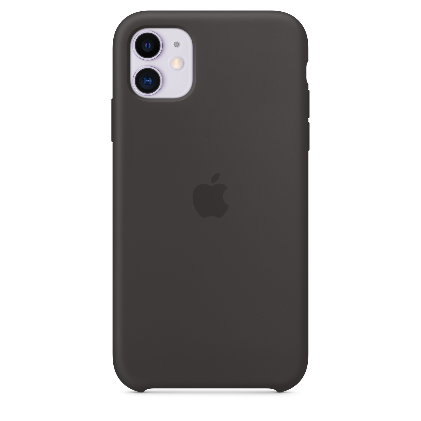 IPHONE 11 SILICONE CASE BLACK-ZML