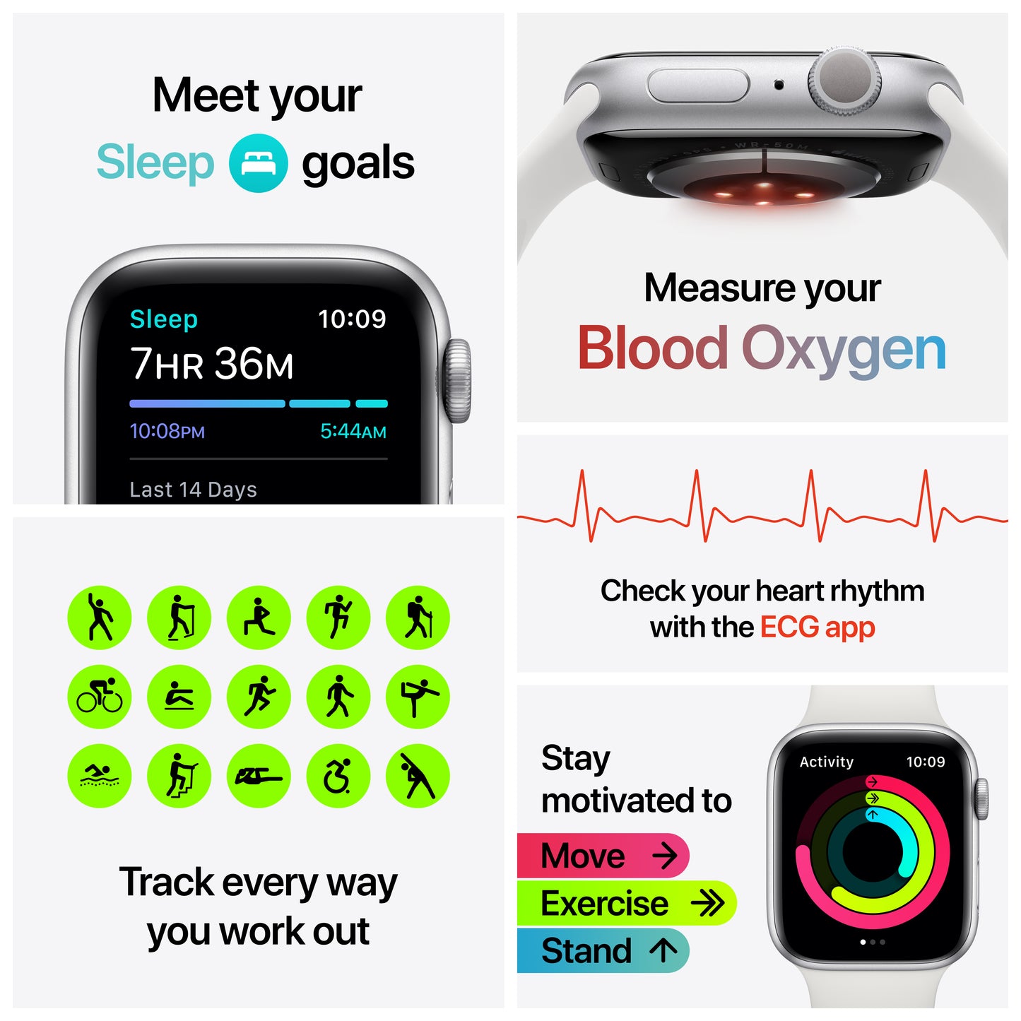 APPLE WATCH N S6 44 SG AL AB NS GPS-BES