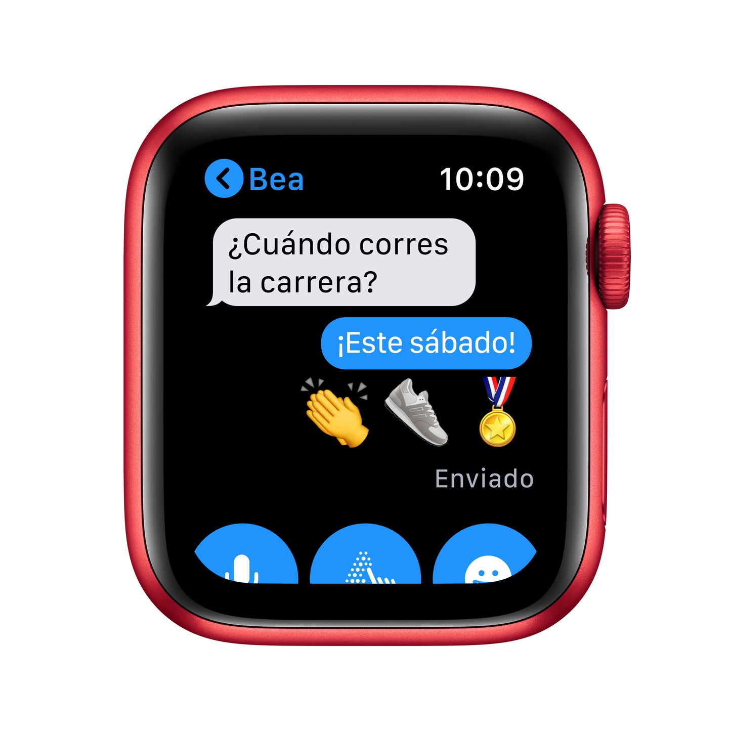 Apple Watch Series 6 (GPS + Cellular) - Caja de aluminio (PRODUCT)RED de 40 mm - Correa deportiva (PRODUCT)RED - Talla única