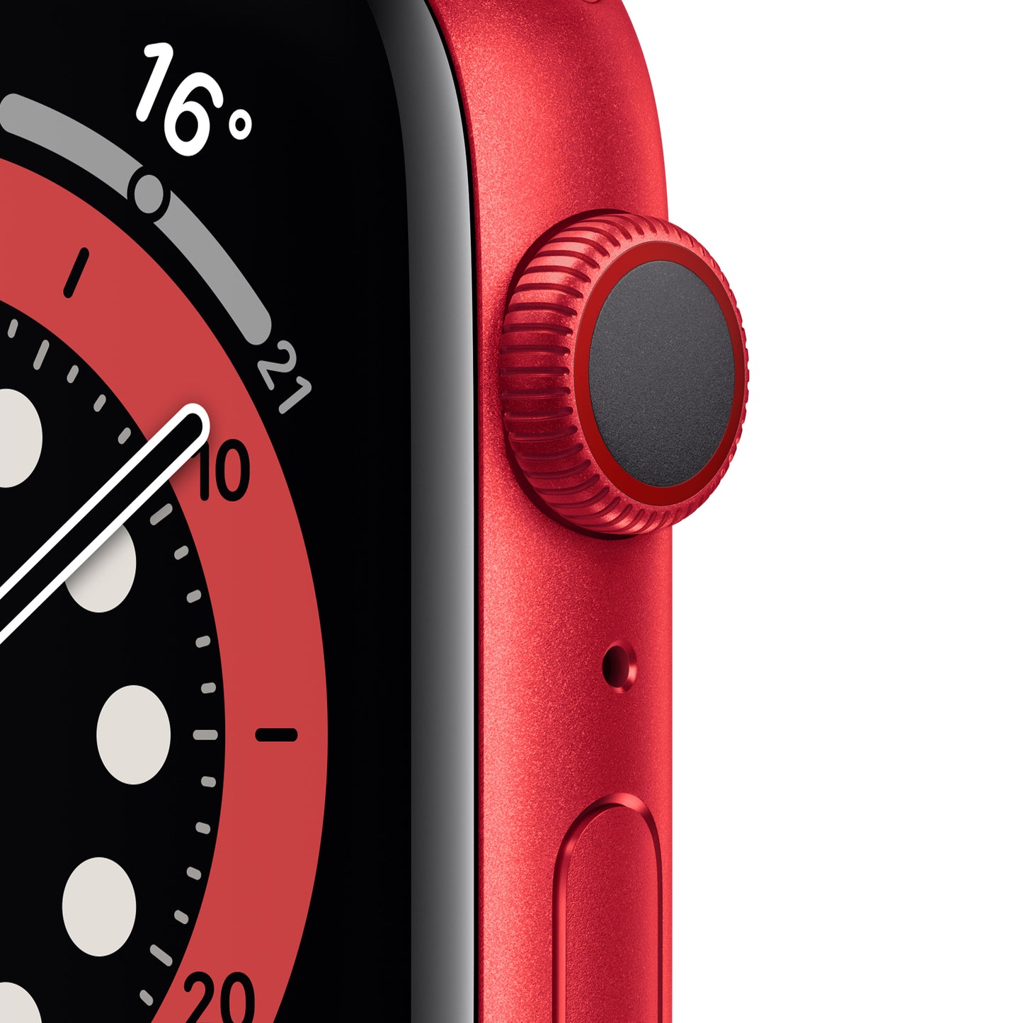 Apple Watch Series 6 (GPS + Cellular) - Caja de aluminio (PRODUCT)RED de 44 mm - Correa deportiva (PRODUCT)RED - Talla única