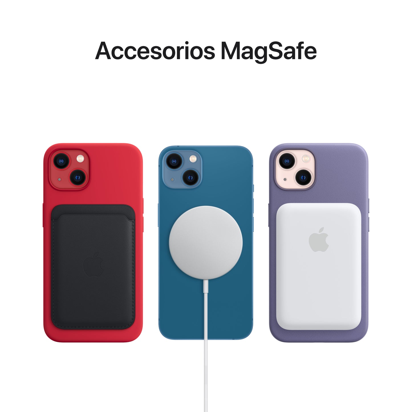 Case transparente con MagSafe para iPhone 13