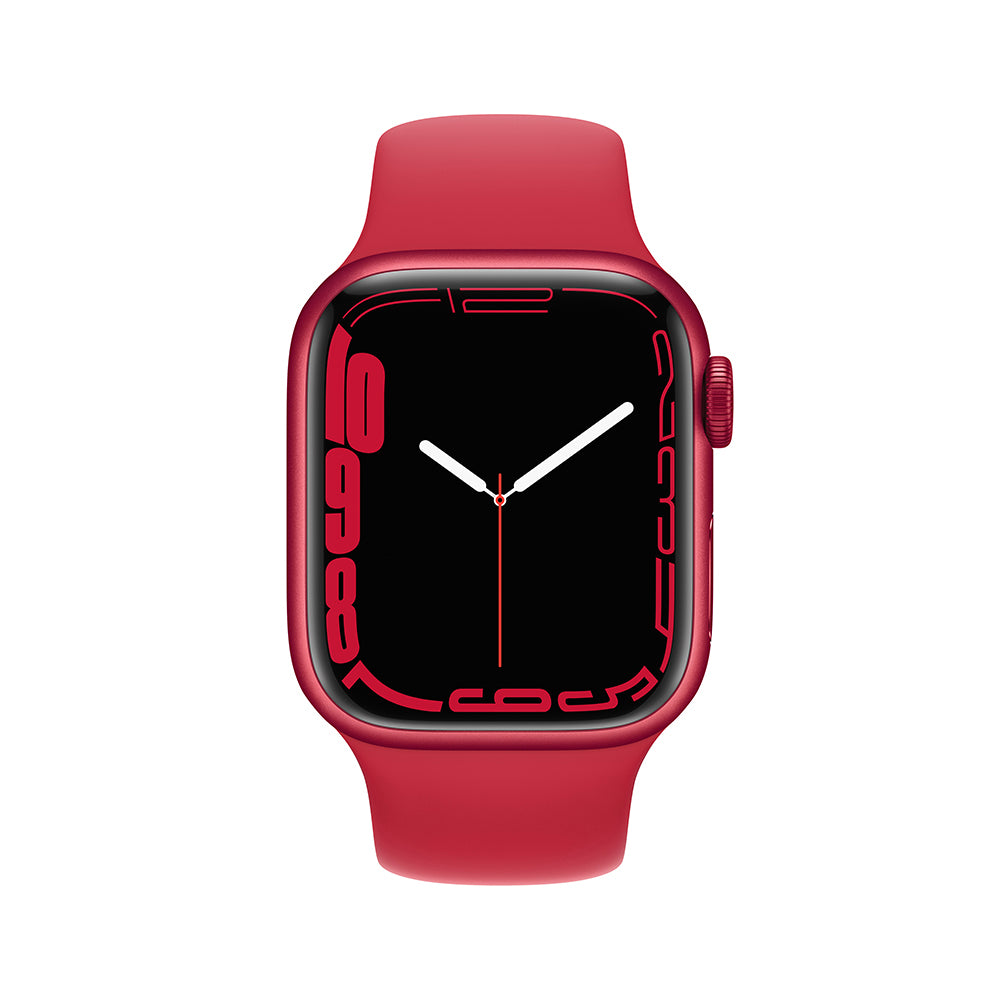 Apple Watch Series 7 (GPS + Cellular) - Caja de aluminio (PRODUCT)RED de 41 mm - Correa deportiva (PRODUCT)RED - Talla única