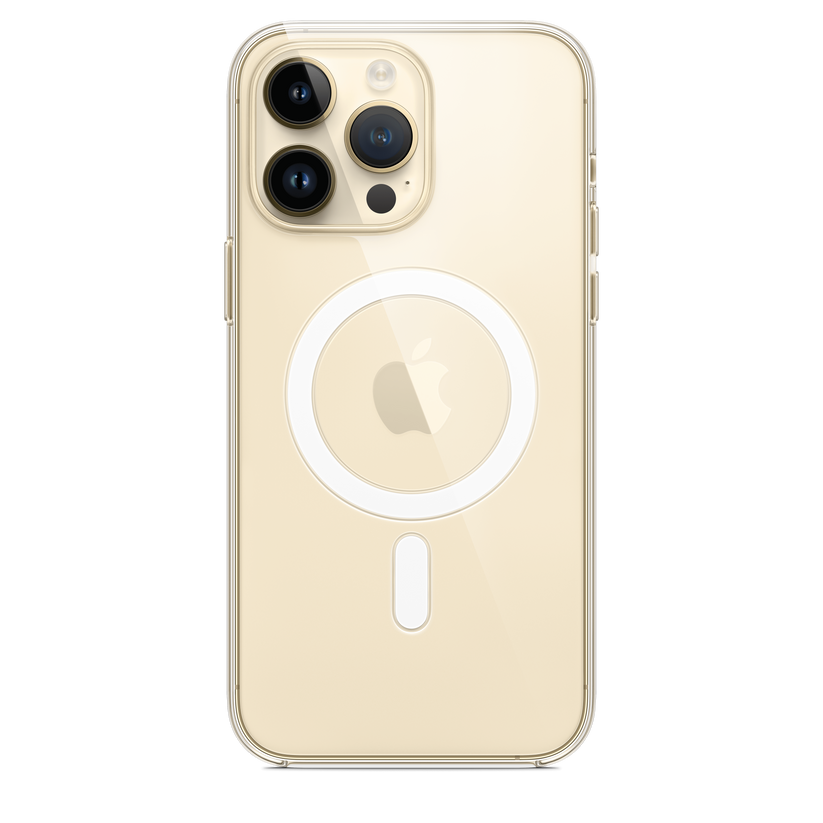 Funda de teléfono transparente Magsafe para iPhone 14, 13, 12, 11 Pro Max,  14, carga inalámbrica, protección de lente transparente magnética, cubierta