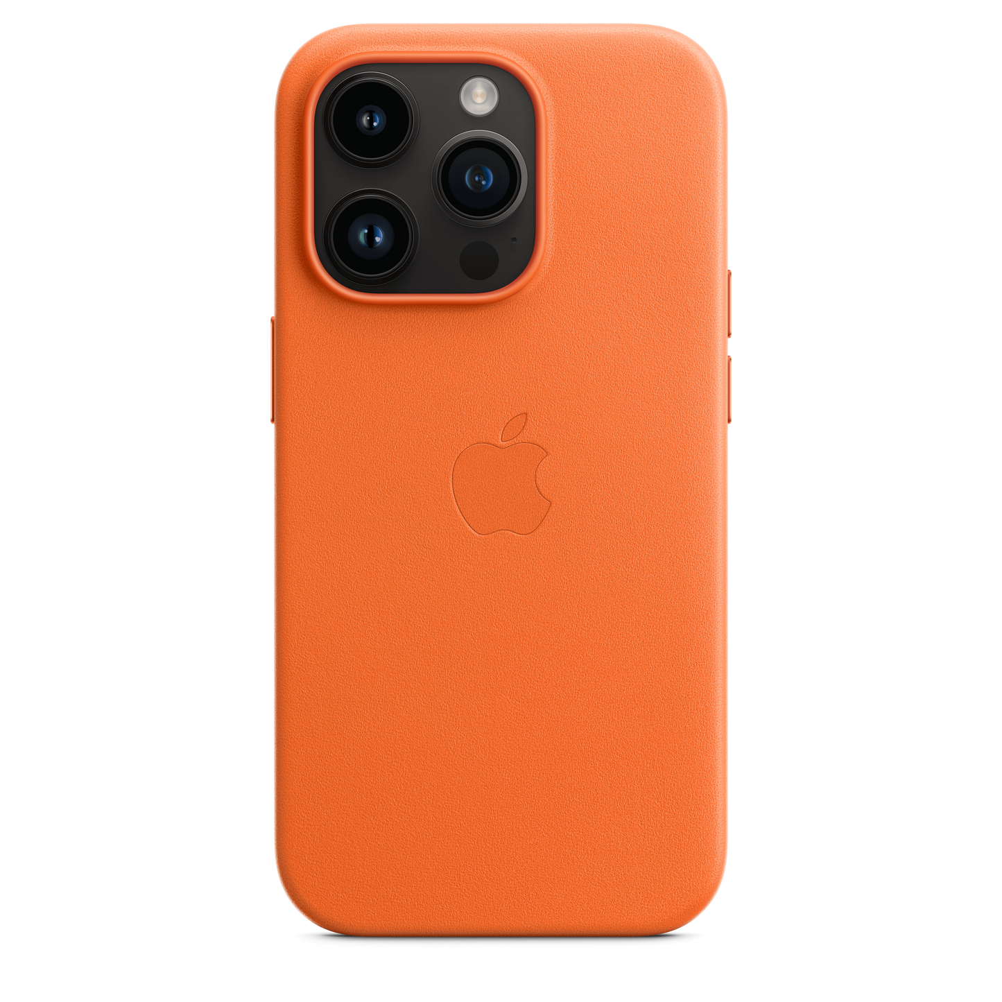 💘 San Valentín! Lleva Funda MagSafe Cuero iPhone 14 Naranja más Barato🎉