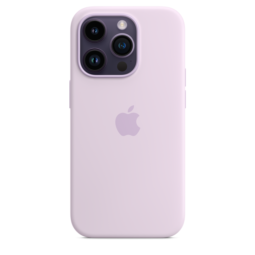 Funda silicona sólida iPhone 14 Pro Max (blanco) 
