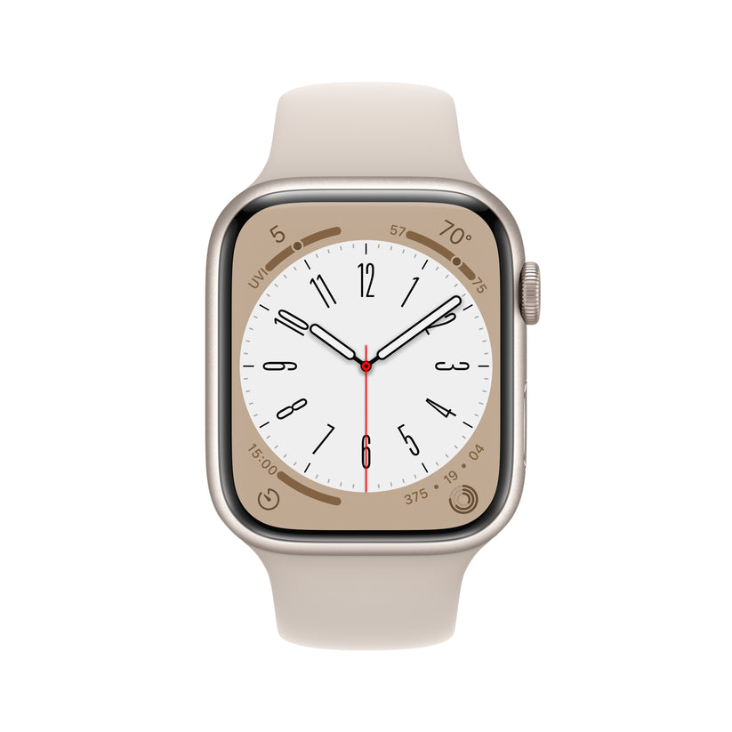 Apple Watch Series 8 El cristal frontal más resistente a los golpes en www.mac-center.com