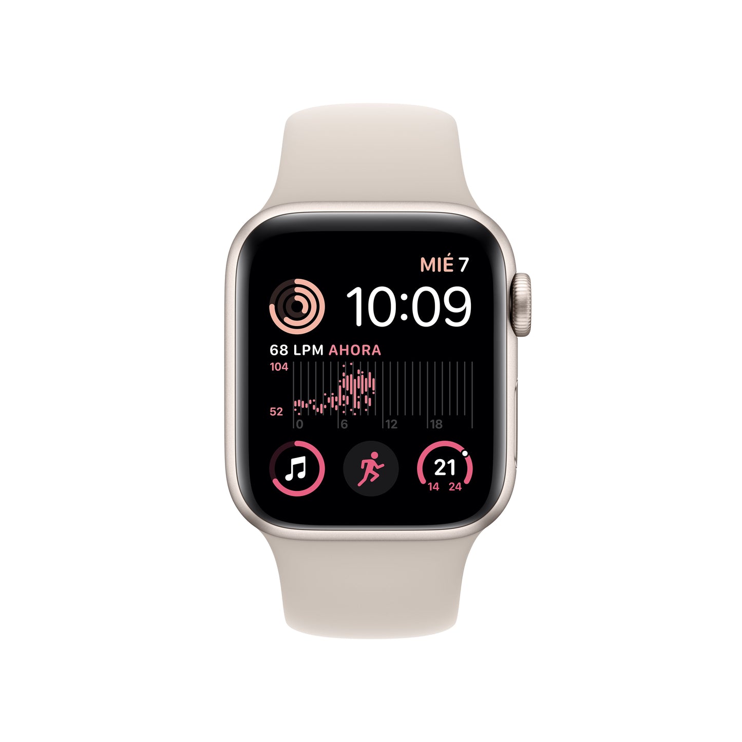 Apple Watch SE 2 generación de 40 mm con watchOS 9 en www.mac-center.com