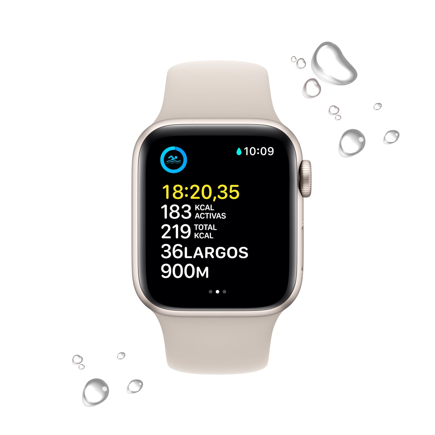 Apple Watch SE 2 generación Diseñado para nadar en www.mac-center.com