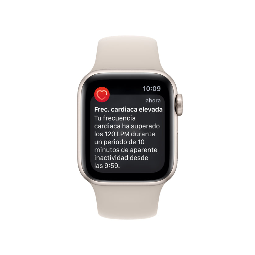Apple Watch SE 2 generación lleva un registro de tu frecuencia cardiaca en www.mac-center.com