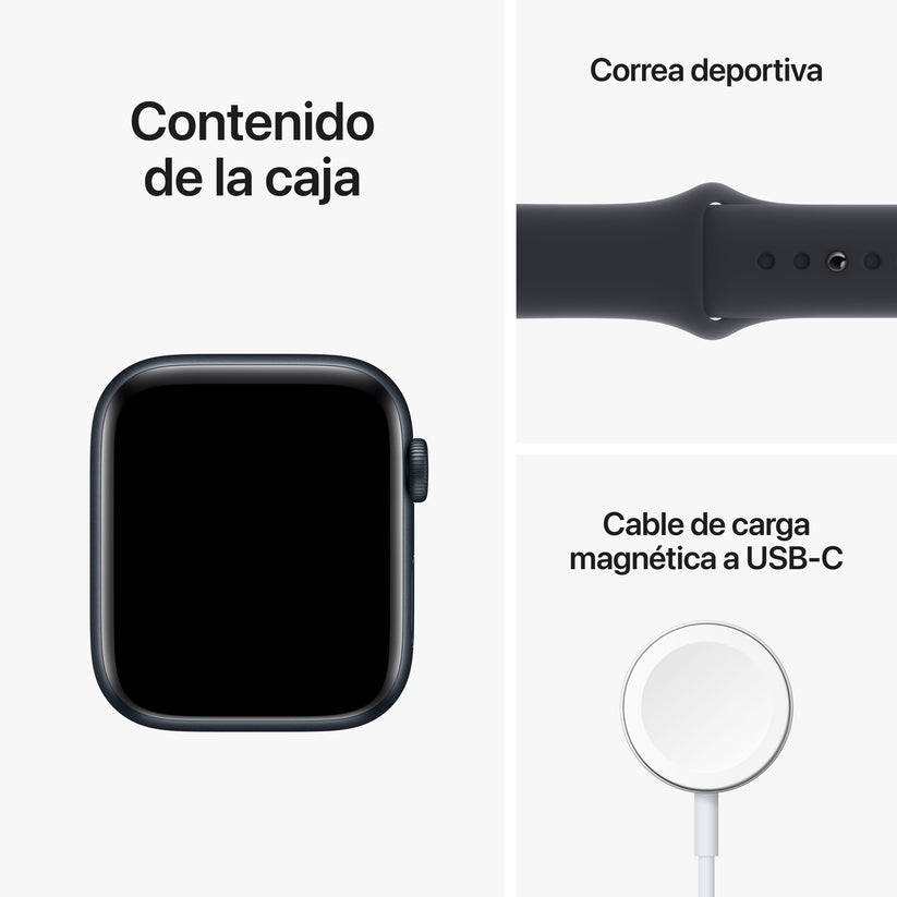 Apple Watch SE (GPS) color medianoche adquierelo en www.mac-center.com