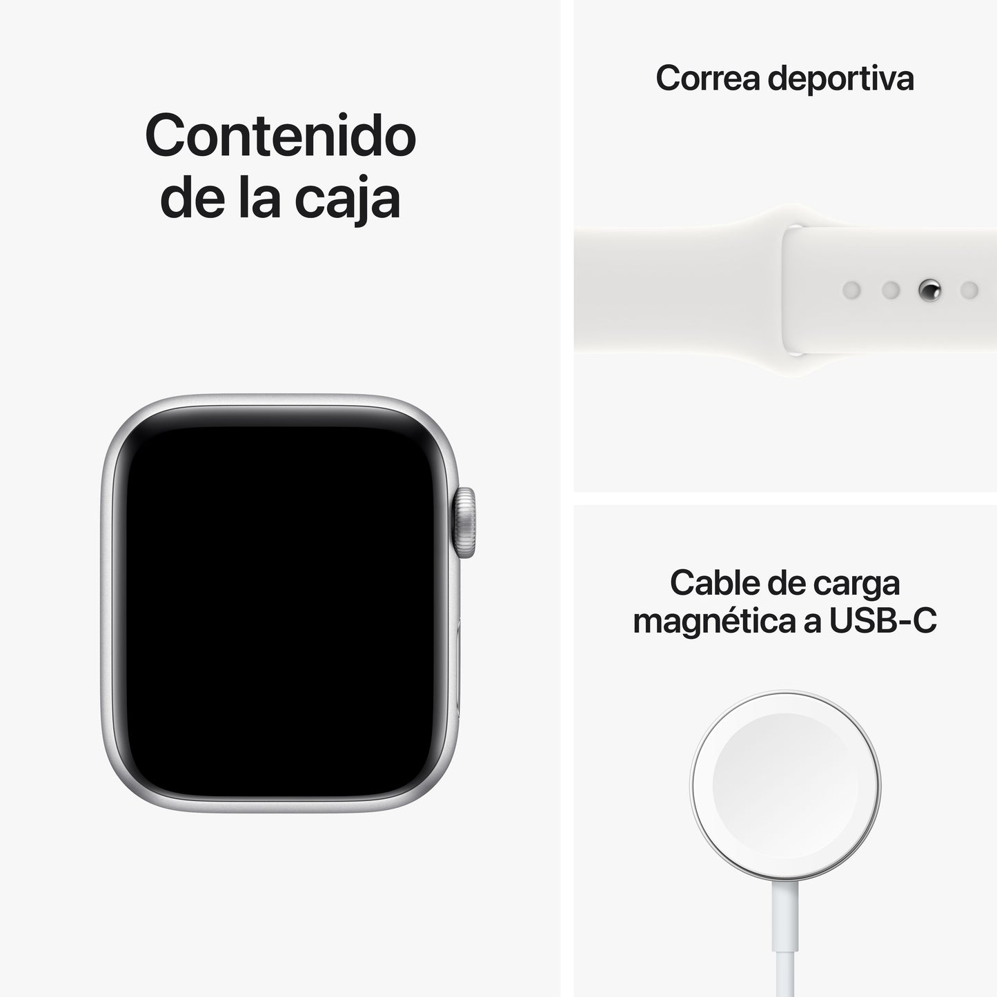 Apple Watch SE Cable de carga magnética en www.mac-center.co