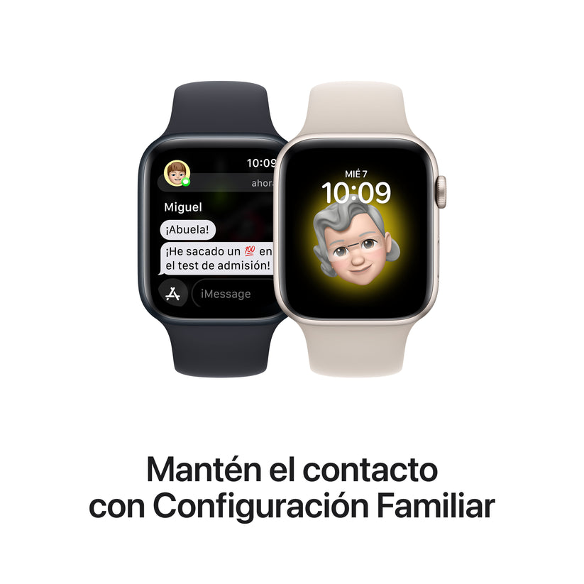 Apple Watch SE (GPS) recibe llamadas  y contesta con tu muñeca en www.mac-center.com