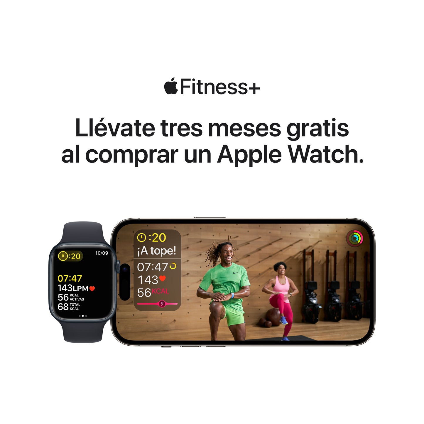 Apple Watch SE 2 generación (GPS) Fitness+ llevate tres meses gratis en www.mac-center.com