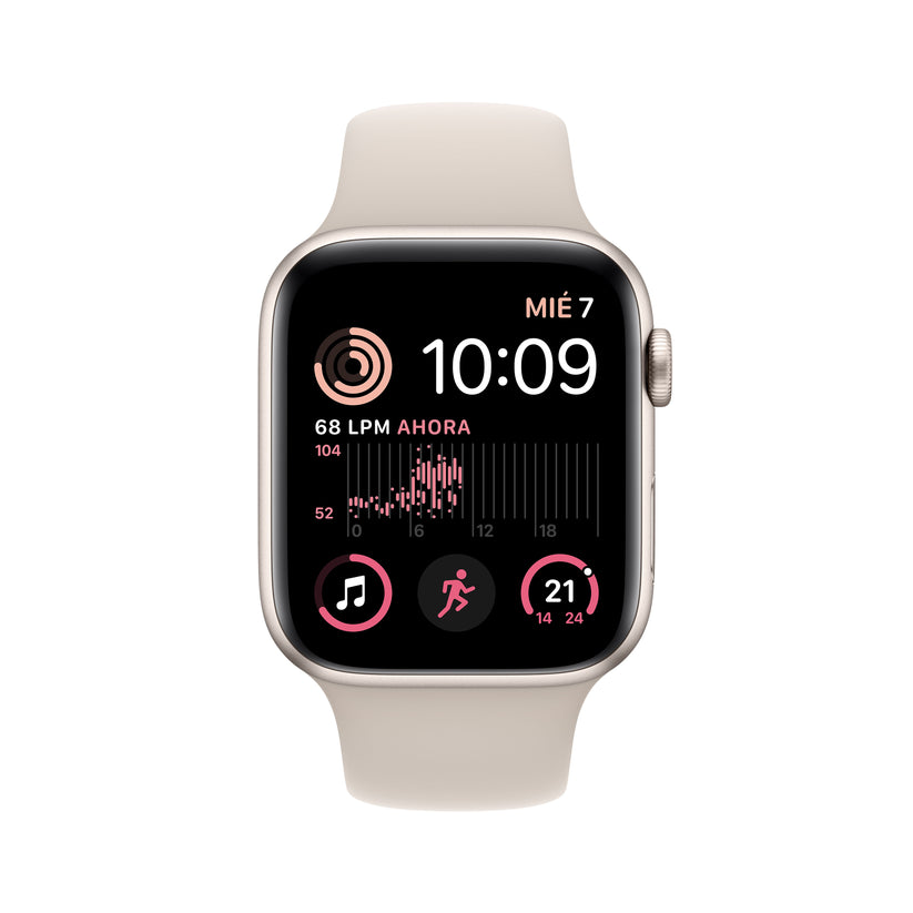 Apple Watch SE de 44 mm Sincroniza tu música en www.mac-center.com