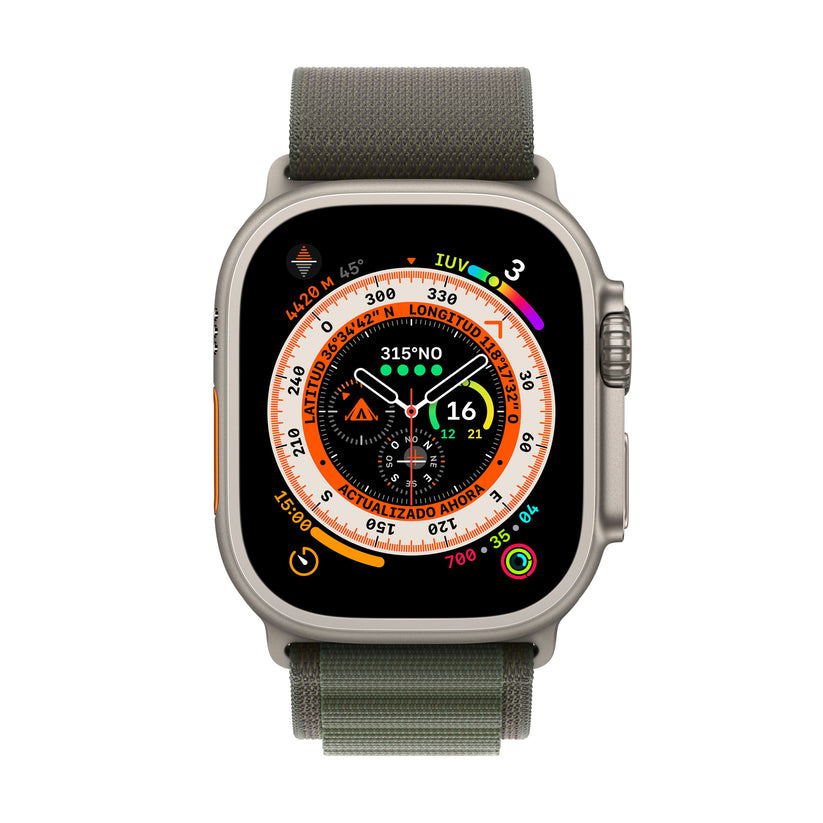 Apple Watch Ultra Alpine Verde de 49mm en www.mac-center.com