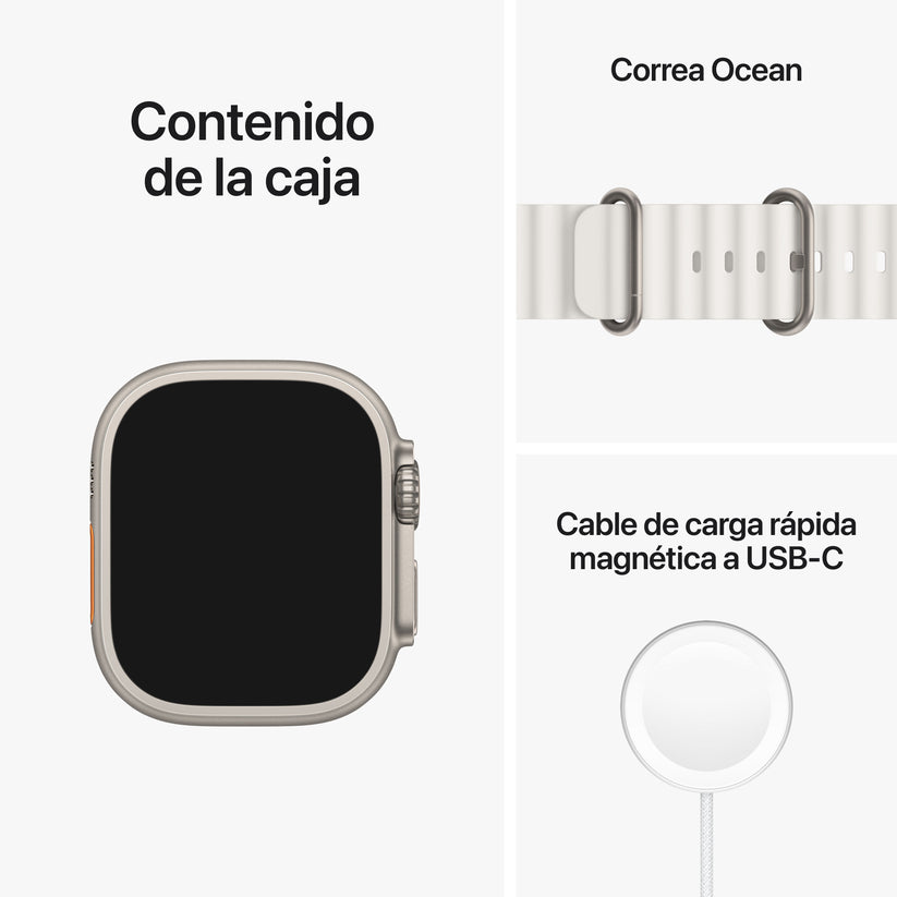 Apple Watch Ultra contenido de la caja  en www.mac-center.com