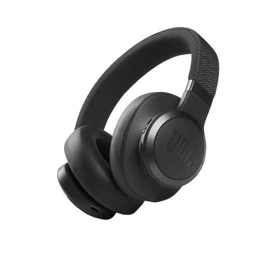jbl live 660nc headphones over-ear bt noise cancelling black