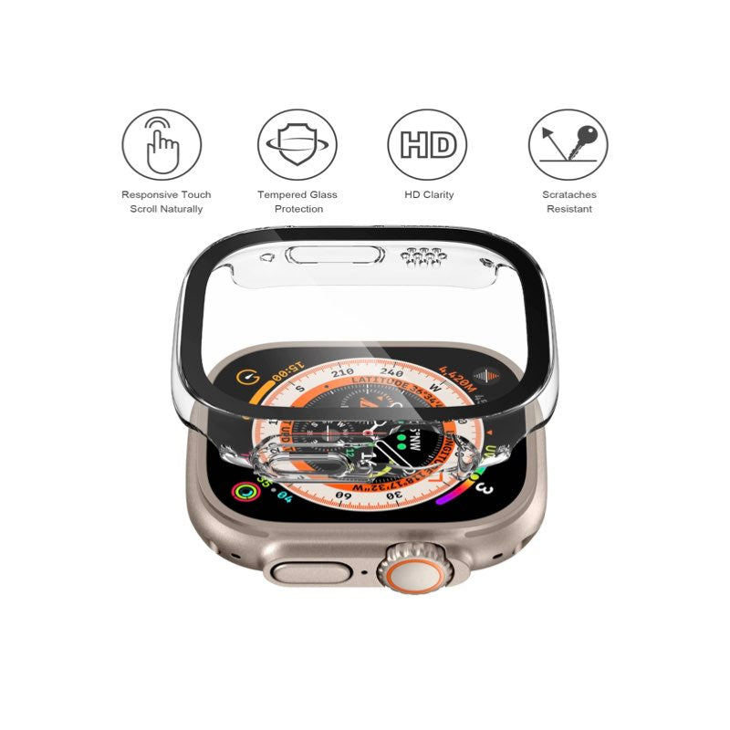 Bomper con Cristal MARKSTRONG Para Apple Watch Ultra de 49MM