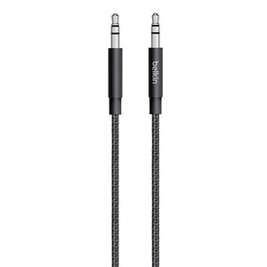 Cable Belkin Stereo Mixit Metallic 1.20 Mts Apr Black