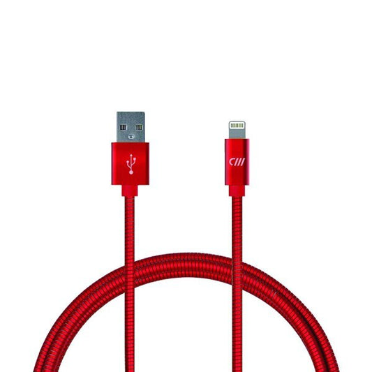 Cable De Iluminación, Carga Rapida Candywirez Color Rojo