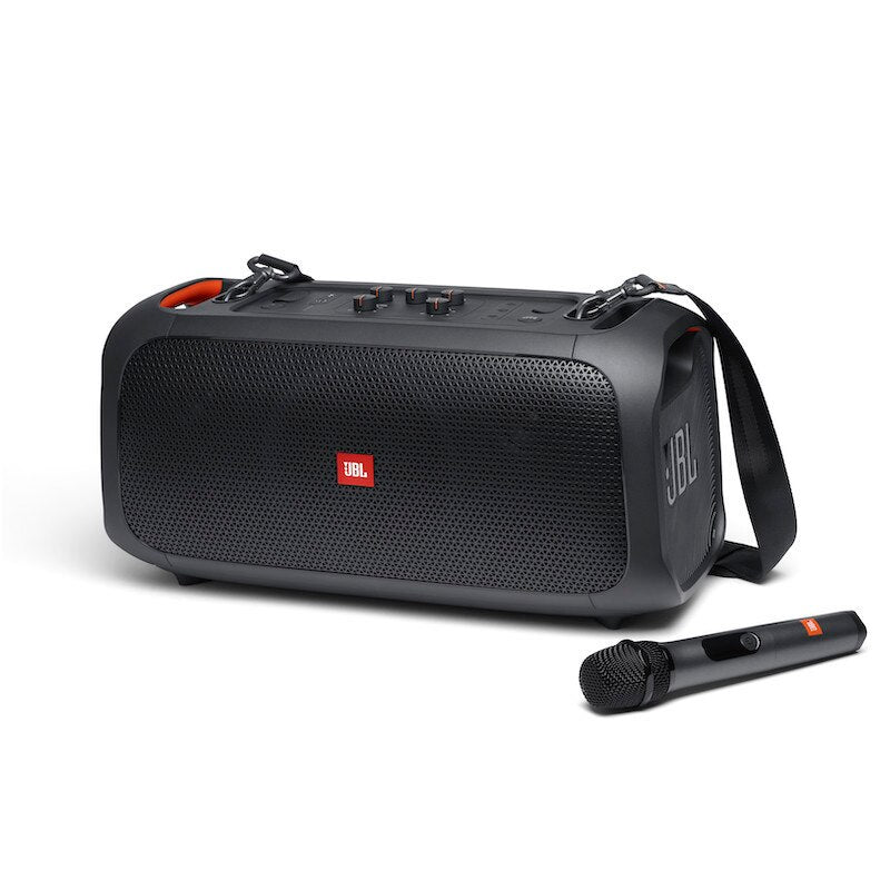 Parlante JBL PartyBox Go - Pin plano - Negro