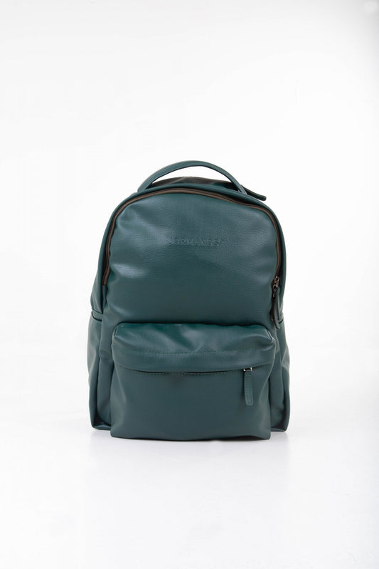 Backpack para Portatil en cuero sintético 15.6" Green Forest