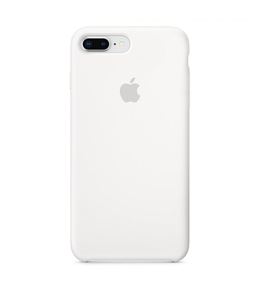 Case de Silicona Para iPhone 8 Plus - Blanco