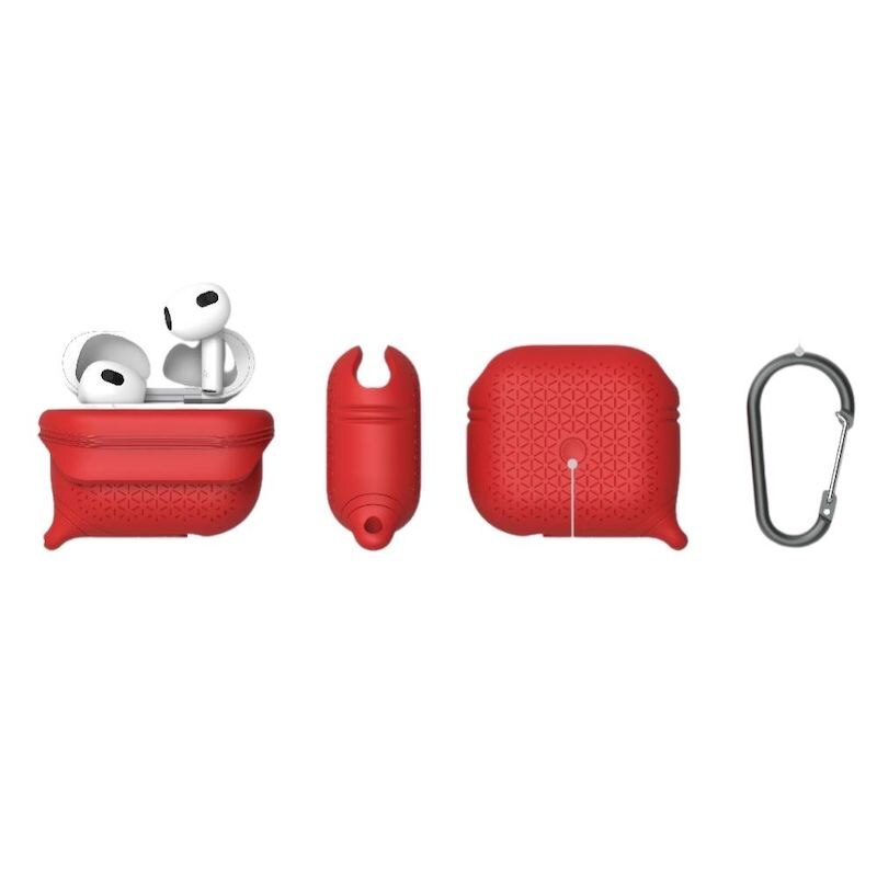 Case CATALYST INFLUENCE WATERPROOF Para AirPods 3 - Rojo