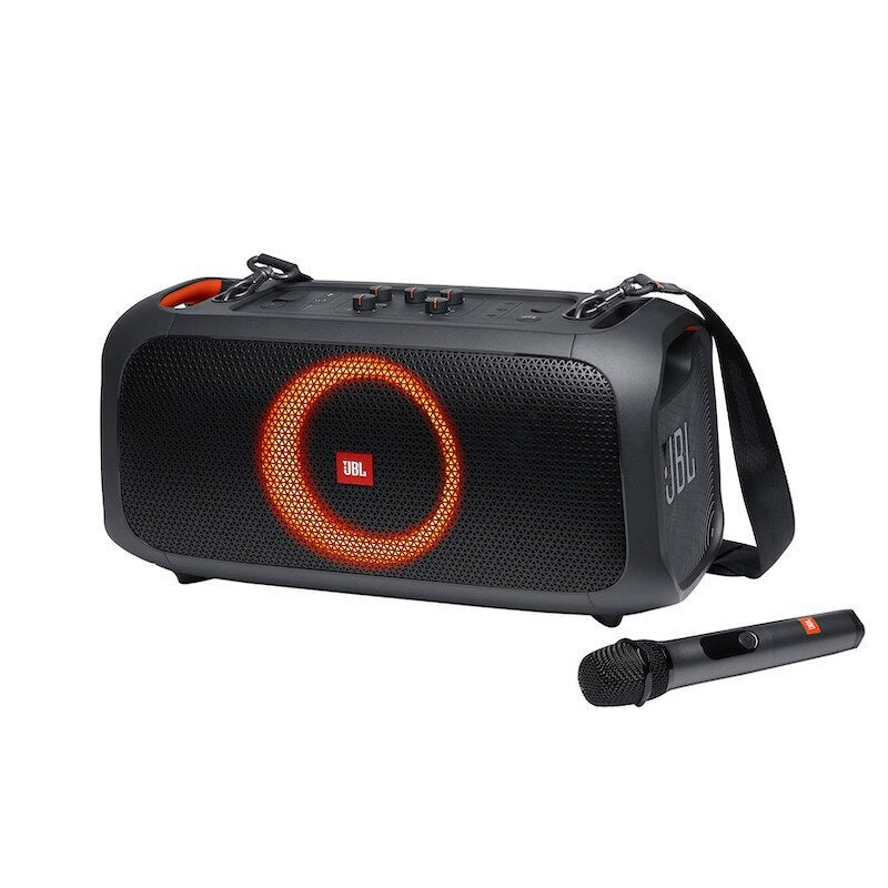 Parlante JBL PartyBox Go - Pin plano - Negro