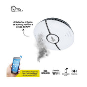 Alarma Inteligente Detector de Humo WiFi