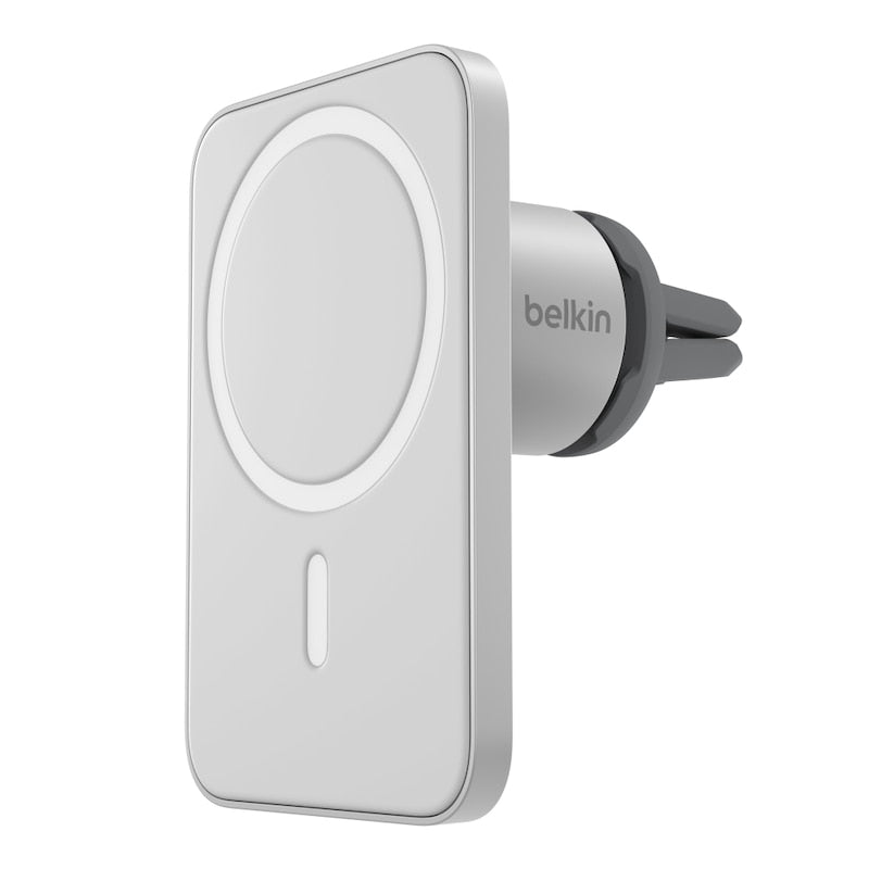 Soporte Para Carro Belkin MagSafe Compatible Para Serie iPhone 12 / 13 / 14 - Gris