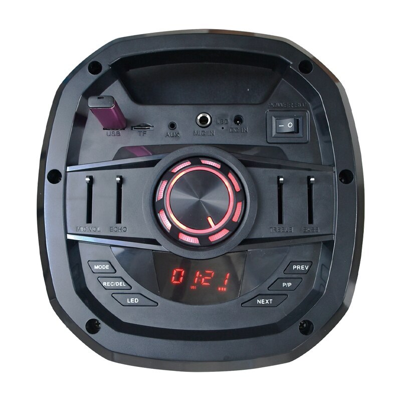 Parlante Recargable Bluetooth, Usb Sd Y Radio Fm