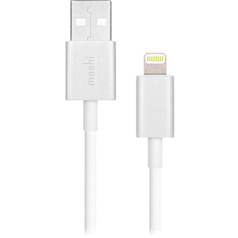 Cable MOSHI USB-A a Lightning 1m - Blanco