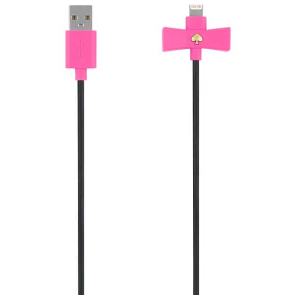 Cable De Carga / Sincronización Micro Usb Kate Spade New York Rosa - Negro