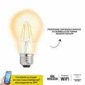 Bombillo Inteligente WiFi Luz Calido 5W