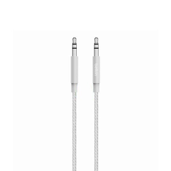 Cable Belkin Auxliar de Audio Stereo Mixit 1.20 Mts - Transparente