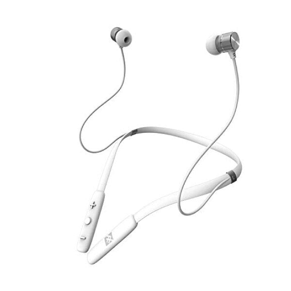 iFrogz Earbuds Wireless Flex Force Around the Neck White