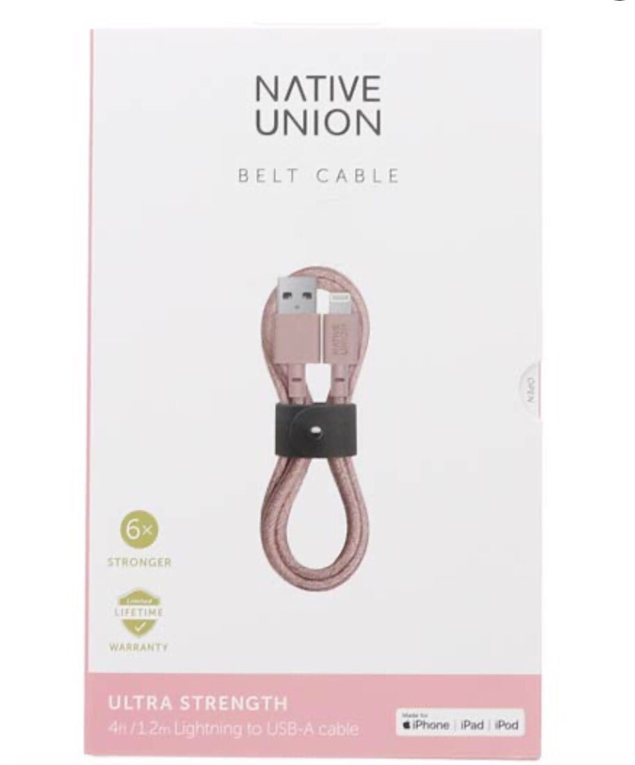 Cable Lightning USB 1.2 Mt Rose