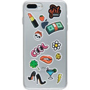 Case Puffy Stickers iPhone 6, 6s, 7 y 8 Plus Cool