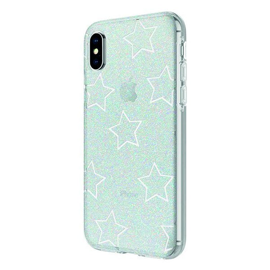 Incipio Design Series Classic For iPhone X Glitter Star Cut Out