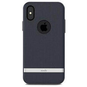 Carcasa / Protector Moshi Vesta Para iPhone X Bahama Azul