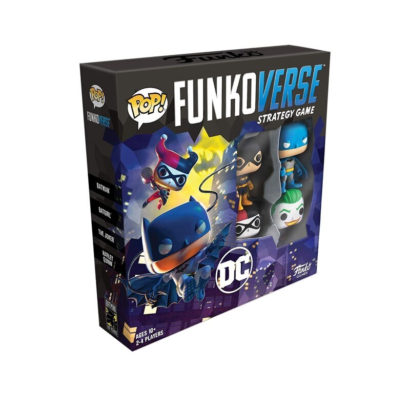Set Funko Pop Funkoverse Dc Comics Cuatro Personajes