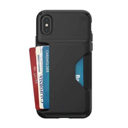 Speck (Apple Exclusive) Presidio Wallet for iPhone X/XS - Black/