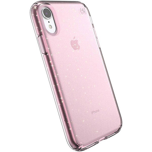 Case SPECK PRESIDIO + GLITT Para iPhone Xr - Rosa