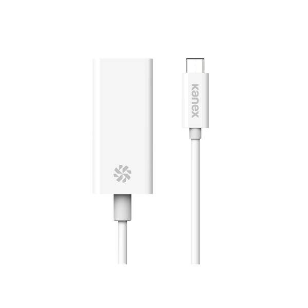 Cable de impresora Kanex USB-C a Estándar-B de 4 pies - Blanco