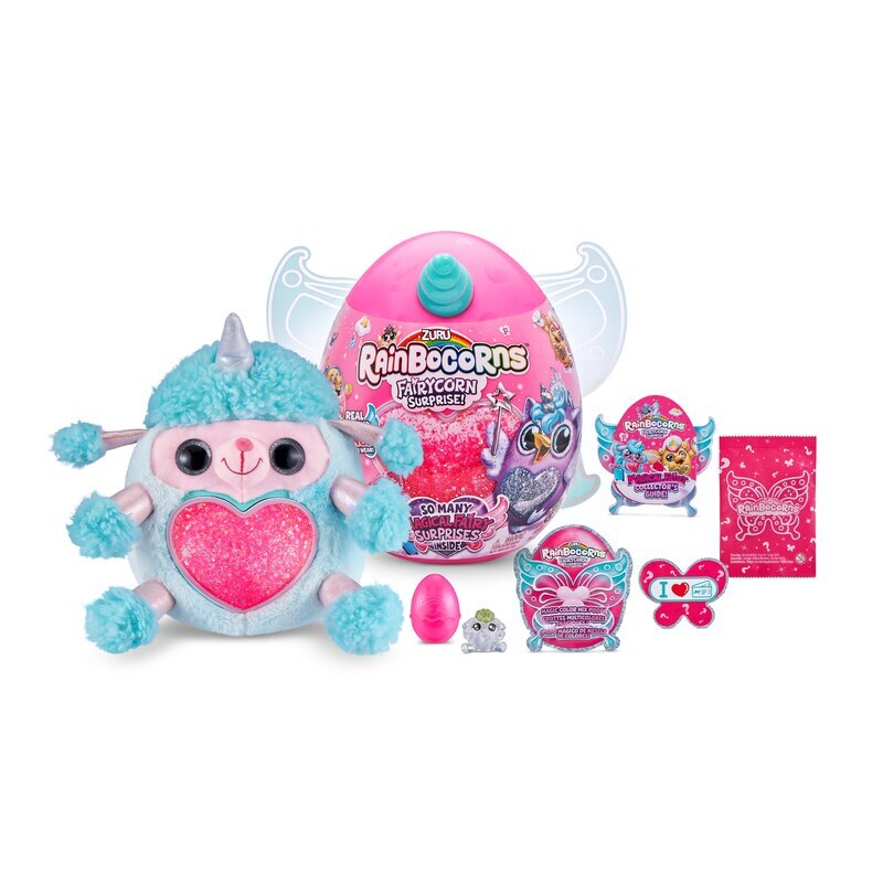 Peluche Rainbocorn Sorpresa Línea Fairycorn